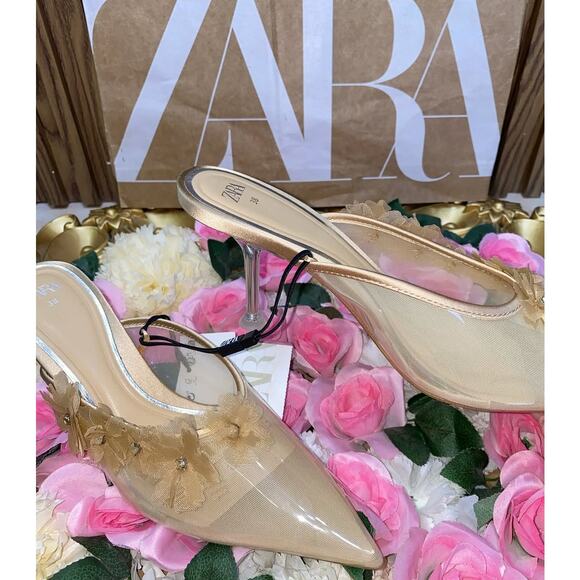 ZARA Heeled Mules NWT - Picture 14 of 14